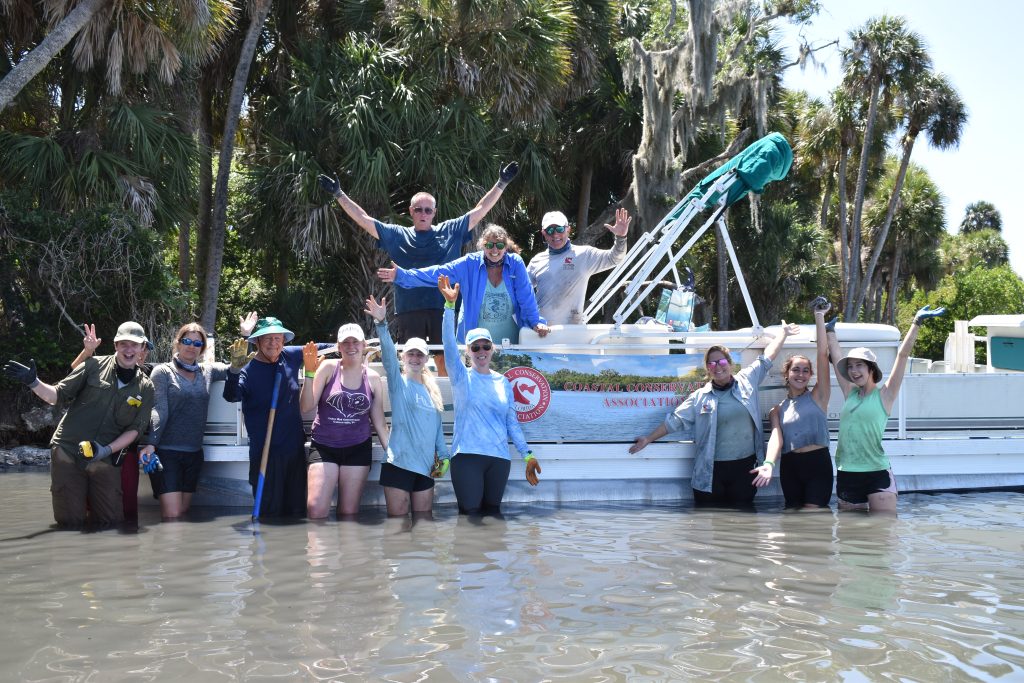 Community-based restoration from Mosquito Lagoon, FL with UCF students
