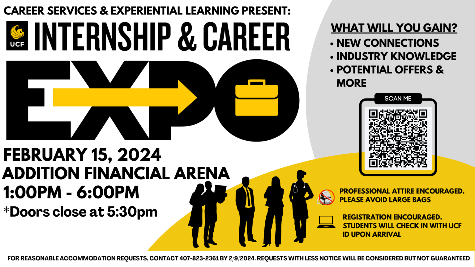 Attend Our Internship & Career Expo Experiential Learning