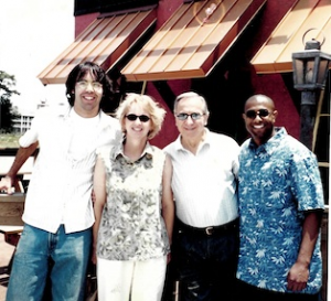 Arturo Rivera, Susie, Dr. B, and Gideon Lewis