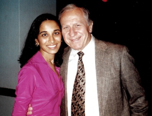 Dr. Berringer with Sarika Patel