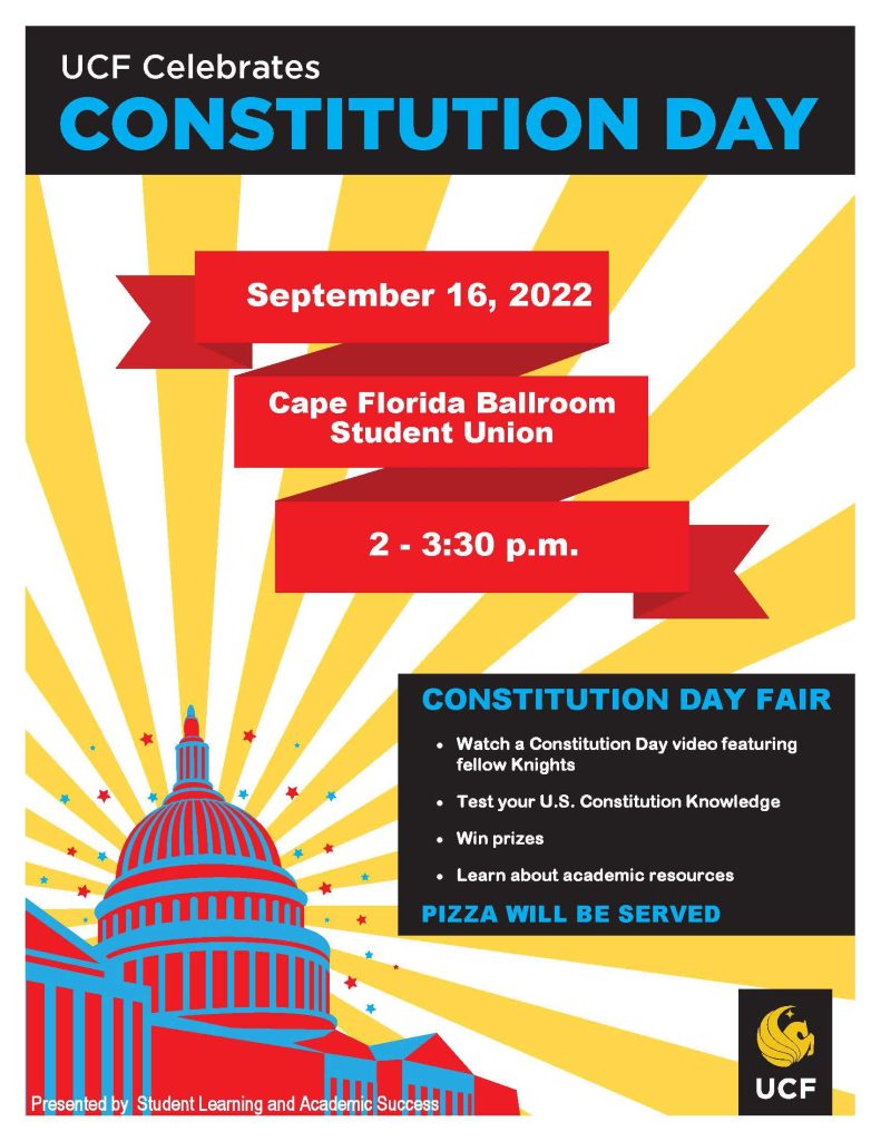 Constitution Day - Division of Student Learning and Academic Success